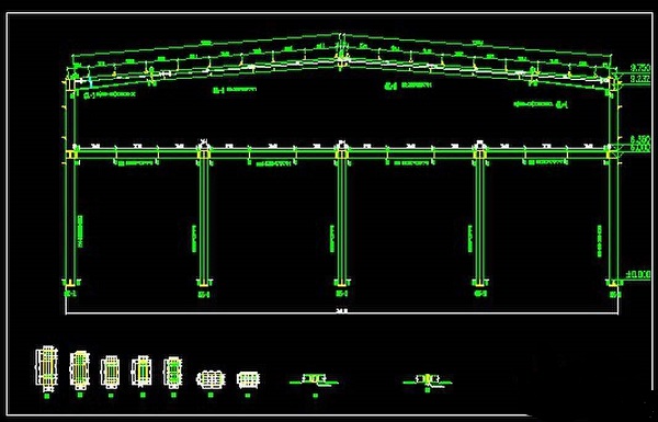 鋼結(jié)構(gòu)廠房設(shè)計圖和施工圖有什么關(guān)系？